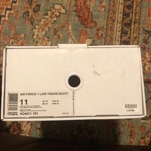 Travis Scott Air Force 1 Sail